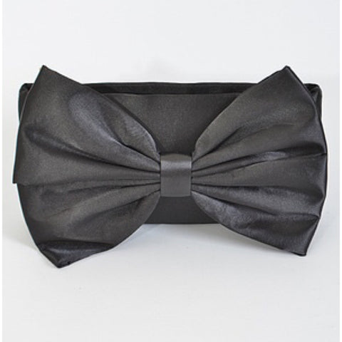 Black Bow Clutch